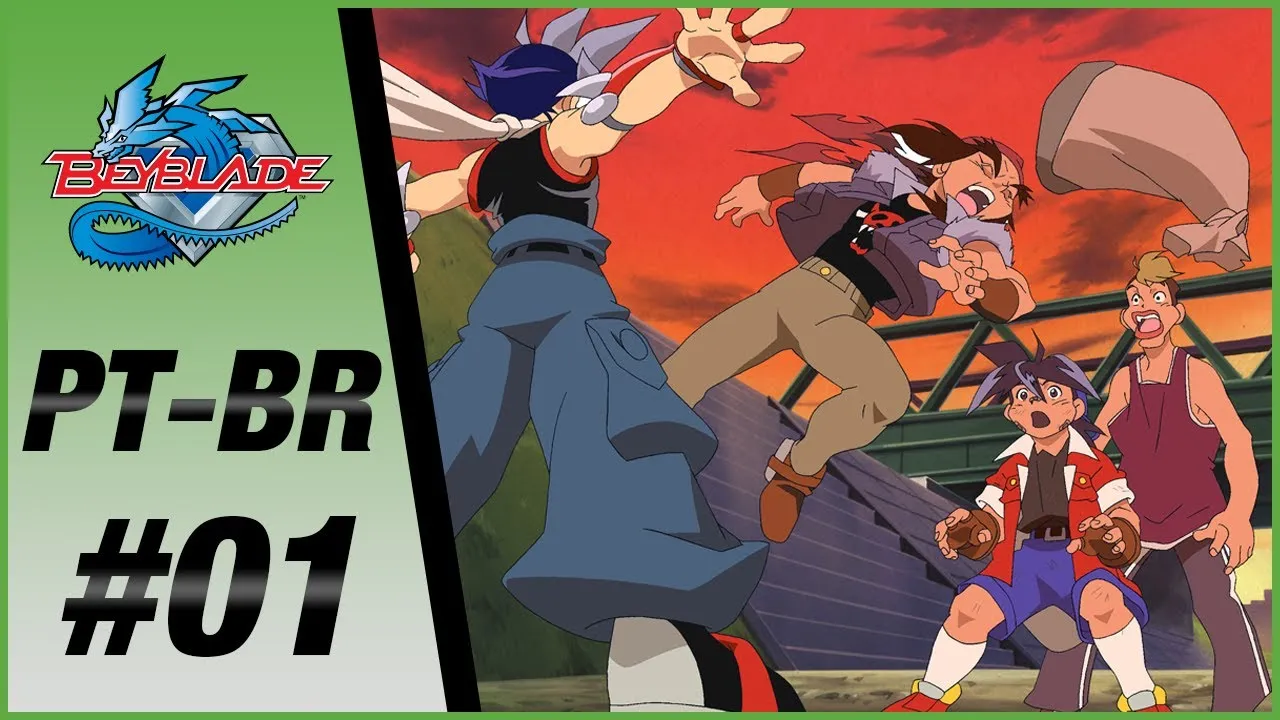 Episódio 1 - O Atacante Beyblade